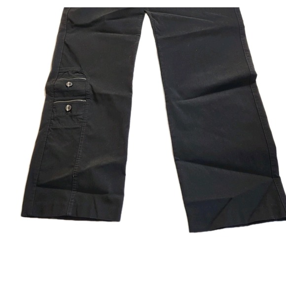 Jamie Sadock Womens Golf Pants Size 14 Black Stretch Tennis Golf Zip Pockets - Picture 6 of 16